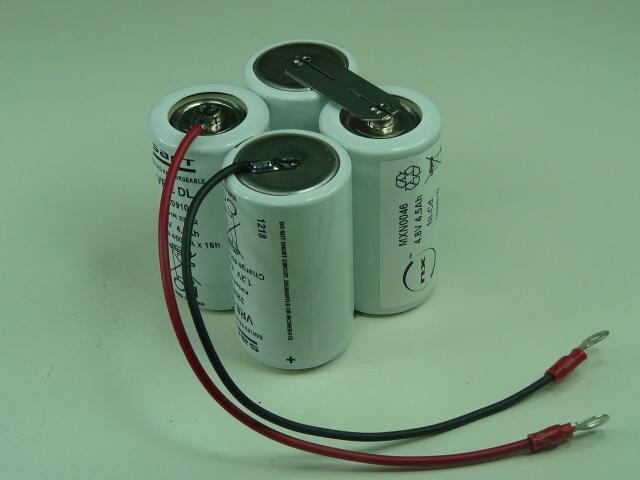 BATTERIE NICD 4X D 4S1P ST2 4.8V 4500MAH COSSE_0