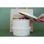 Bol en bambou Bio Futura - 900 ml - Compostable avec pellicule PLA - Réf : BBSBWL09_0