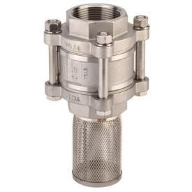 Clapet anti-retour hydraulique de pied crépine - Référence 283X - Corps et clapet inox - Utilisation fluides compatibles - PS 63 bar - TS -20°C à +200°C_0