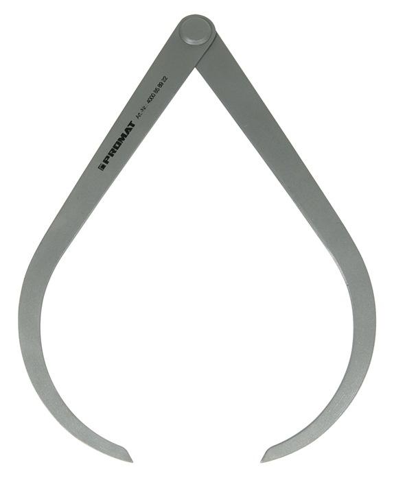 Compas d'épaisseur longueur 300 mm - charnière à rivet - PROMAT_0
