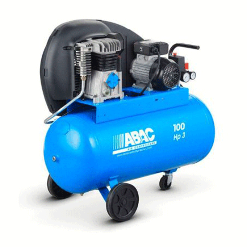 Compresseur d'air à piston marche lente 3 cv 90 l ABAC - 11577870_0