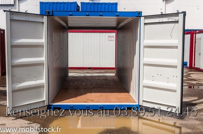 Container maritime 20' double portes_0