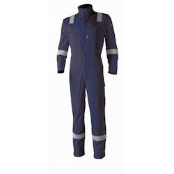 Coverguard - Combinaison de travail multirisques bleu marine THOR Bleu Marine Taille L - L bleu 5450564002616_0