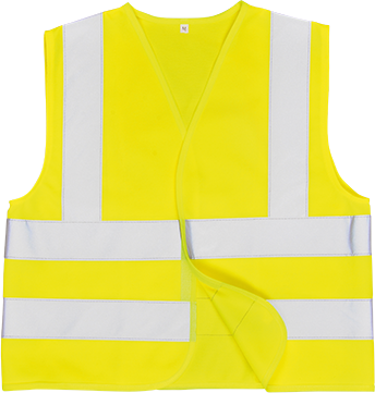 Gilet hi-vis enfants jaune jn14, l_0