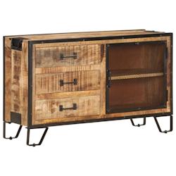 Helloshop26 - Buffet bahut commode armoire meuble de rangement organisateur cuisine salle de séjour salon 100 x 31 x 60 cm bois de 02_0029492 - 30002_0