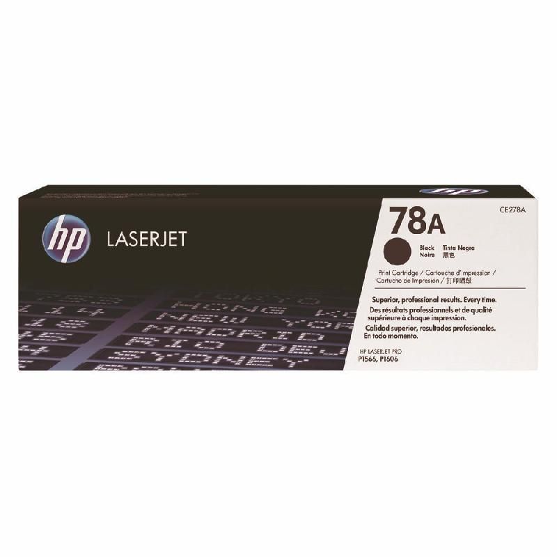 HEWLETT PACKARD TONER ORIGINAL 78A (CE278A) - COULEUR: NOIR