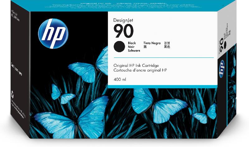 HP DesignJet 90 cartouche d'encre noire, 400 ml_0