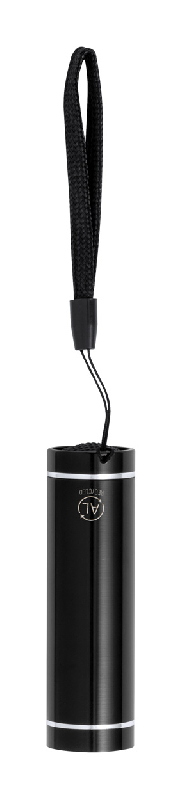 Lampe torche - aluminium recyclé - 1 LED avec dragonne - fonctionne avec 3 piles AAA_0