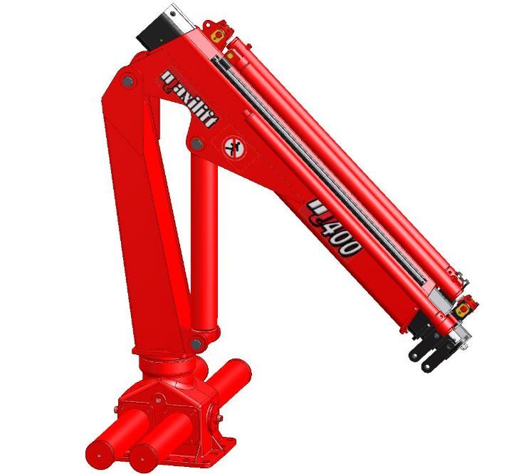 Ml 400.3 grue auxiliaire - Maxilift - flèche standard 4.7 m - capacité 42 kNm - 500 kg_0
