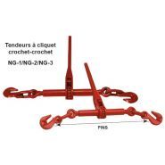 Tendeur à cliquet NG-2 / NG-2S* - Lemmens - poids 5,5kg - crochet-crochet - chaîne diamètre 10mm_0