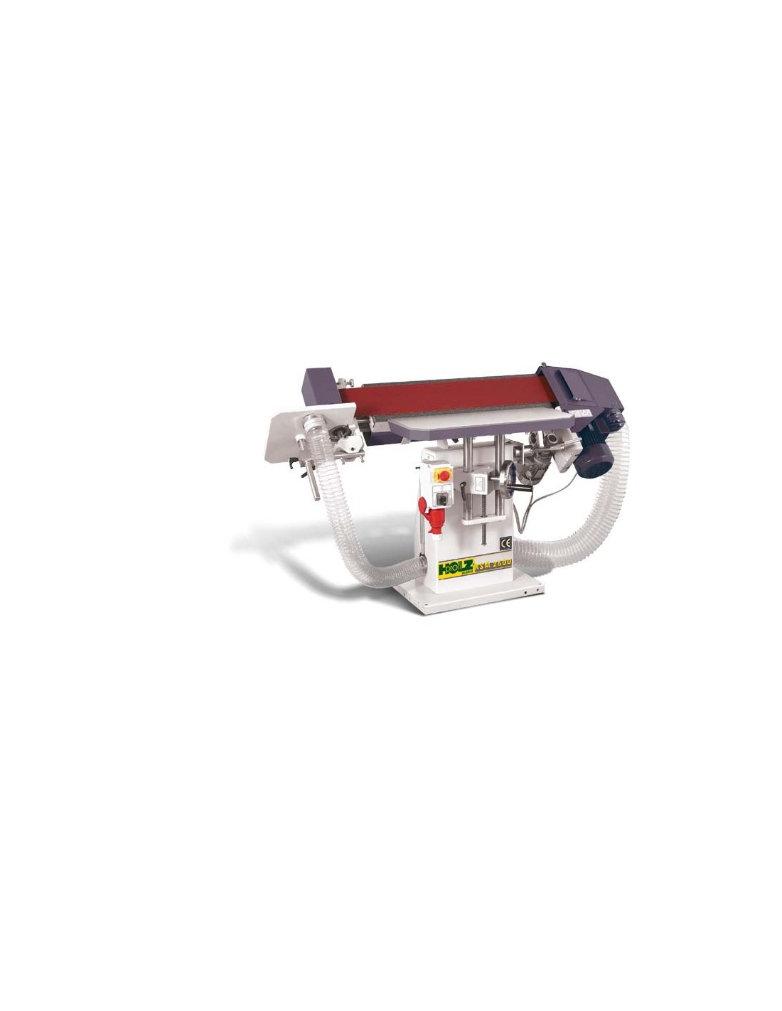 Ponceuse de chants oscillante triphasée - Réf PCHO2600-TRI - Table en fonte, bande 2600x150 mm, moteur 3.3kw_0