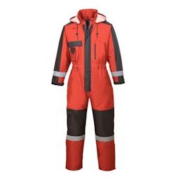Portwest - Combinaison de travail spéciale hiver Rouge Taille S - S rouge polyester 5036108217465_0