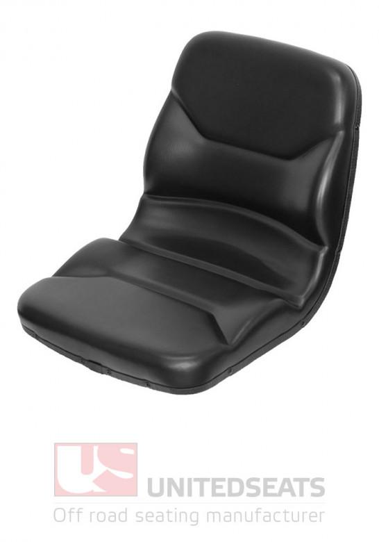 Siège tracteur MI 1000 - assise statique en PVC - dossier haut - protection contre l'eau_0