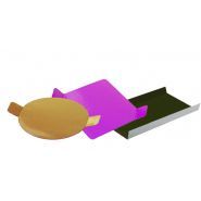 Sup1 - emballages sur mesure - AB Symetry - dimensions intérieures 77 x 77 mm - supports pâtisserie individuels_0