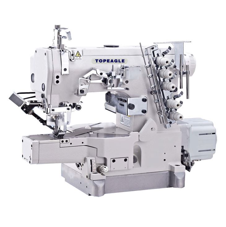 TK-6601 - Piqueuse plate - Topeagle International Ltd. - Vitesse maximale de couture 6000 - 2 ou 3 aiguilles - Coupe-fil pneumatique_0