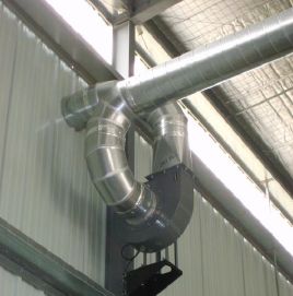 Ventilateur centrifuge industriel haute pression SAV27 - 9600 m³/h - 7,5 kW - Ø450mm_0