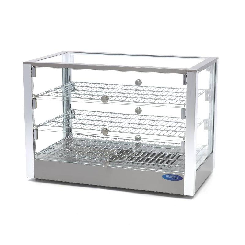 Vitrine chaude - 115 L - 70 cm - 3 étagères Maxima 09400788_0