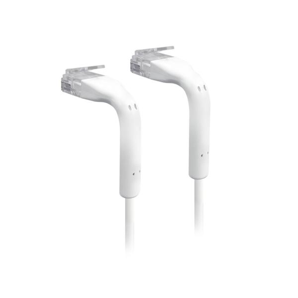 Ubiquiti - UC-Patch-0.3M-RJ45 - Câble RJ45 Cat6 Blanc - 0,3 m - Connecteurs Mâle/Mâle_0