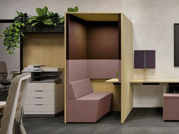 Alcôve acoustique sur mesure Close Dinavi_0
