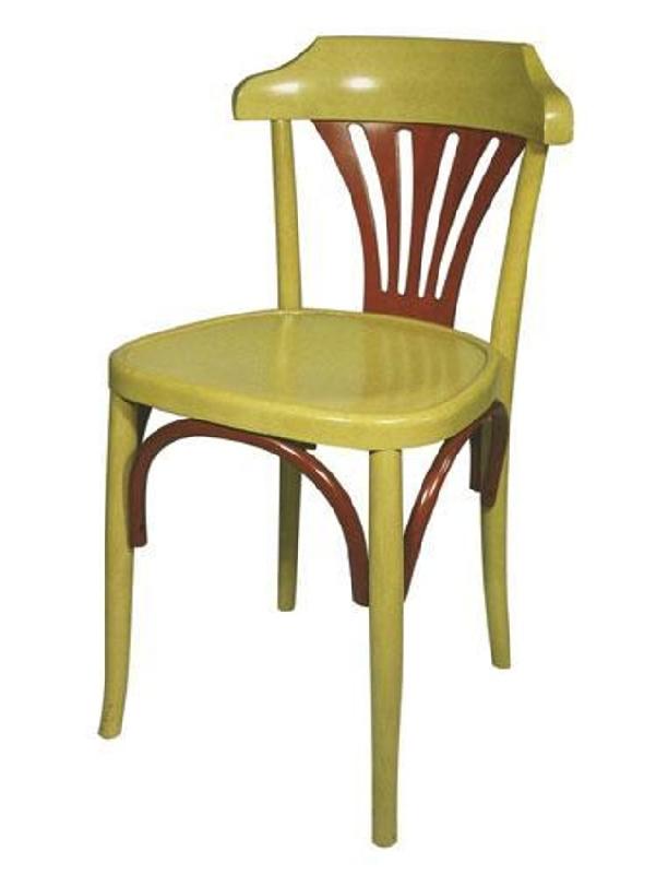 Chaise Blandine - assise et dossier en bois_0