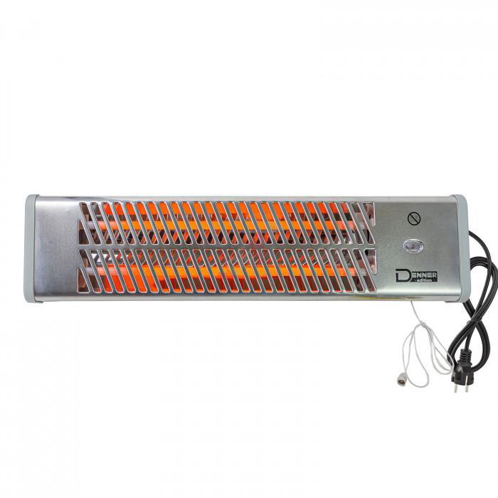 Chauffage radiant / rayonnant à quartz 1200 watt - radiateur_0