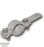 Colliers de fixation - Schwer Fittings - RS-C-AB - Selon DIN 3567 Form A/B avec vis et écrous inclus_0