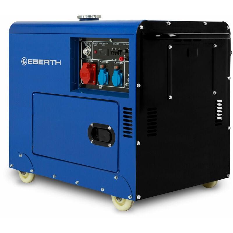 EBERTH 2000 Watt Groupe Electrogene Diesel, Generateur Electrique Monophasé