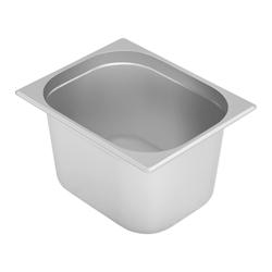 HELLOSHOP26 - Bac récipient contenant gastro acier inoxydable GN - 1/2 - 200 mm 14_0000514 - 3000162298984_0