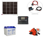 Kit pompe solaire 12v pour bassin ou irrigation seaflo 15l/min_0