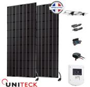 Kit solaire nautisme uniteck inclinable 200w 12v mppt_0