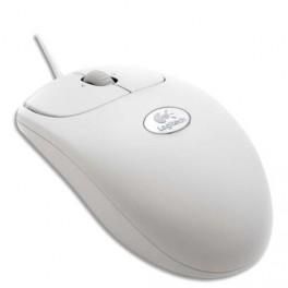 LOGITECH SOURIS OPTIQUE FILAIRE RX250 OEM BLANCHE 910-000185