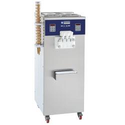 Machine soft ice cream  2 parfums + panaché  30 kg/h  condenseur air   dst/2-36apn(230/3)_0