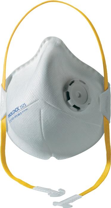 Masque de protection respiratoire Smart Pocket® 257501 FFP3 / V NR D avec soupape d'expiration, pliable 10pcs/carton MOLDEX_0