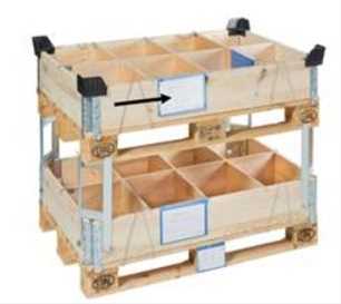 Porte étiquettes A4 pour réhausse pliante en bois - 5901010GM_0
