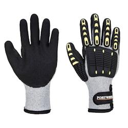 Portwest - Gants thermique anti impact résistant à la coupure gris noir Gris / Noir Taille 10 - gris 5036108292271_0