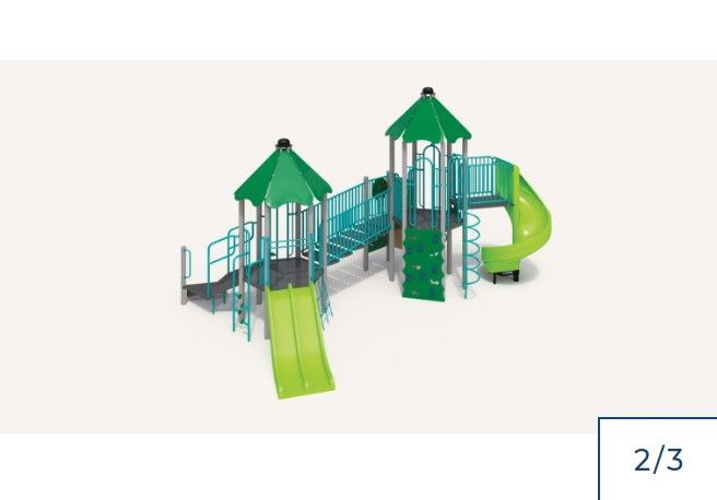 Pz-h-700 - Structure de jeux combinée Go-Elan - Hauteur de chute 111″ (282 cm) - Capacité 59 enfants_0