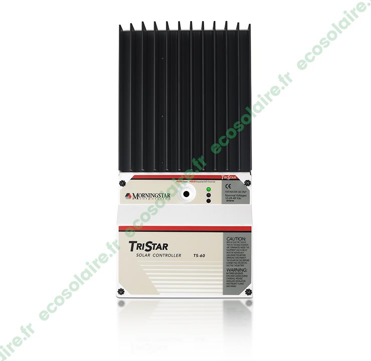 Régulateur de charge solaire TRISTAR TS-60 - 60A 12-24-48V MORNINGSTAR - Modes multiples_0