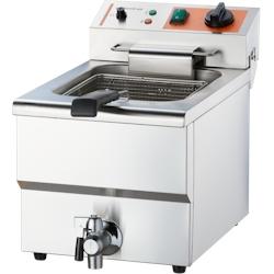 Stalgast Friteuse Inox avec Robinet   Simple ou Double - 0652217450675_0