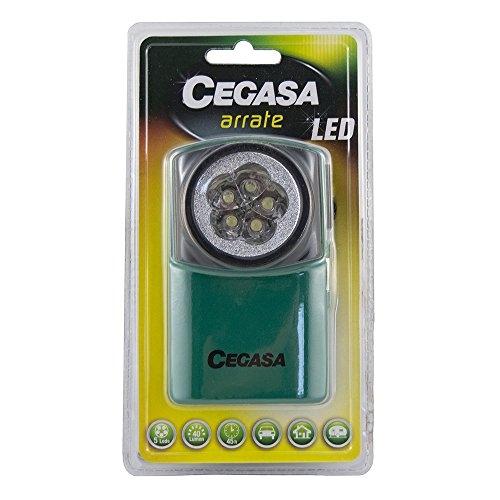 Lampe torche Arrate 5 LED - Cegasa Poessa 001040 - 40 LM, autonomie 45h_0