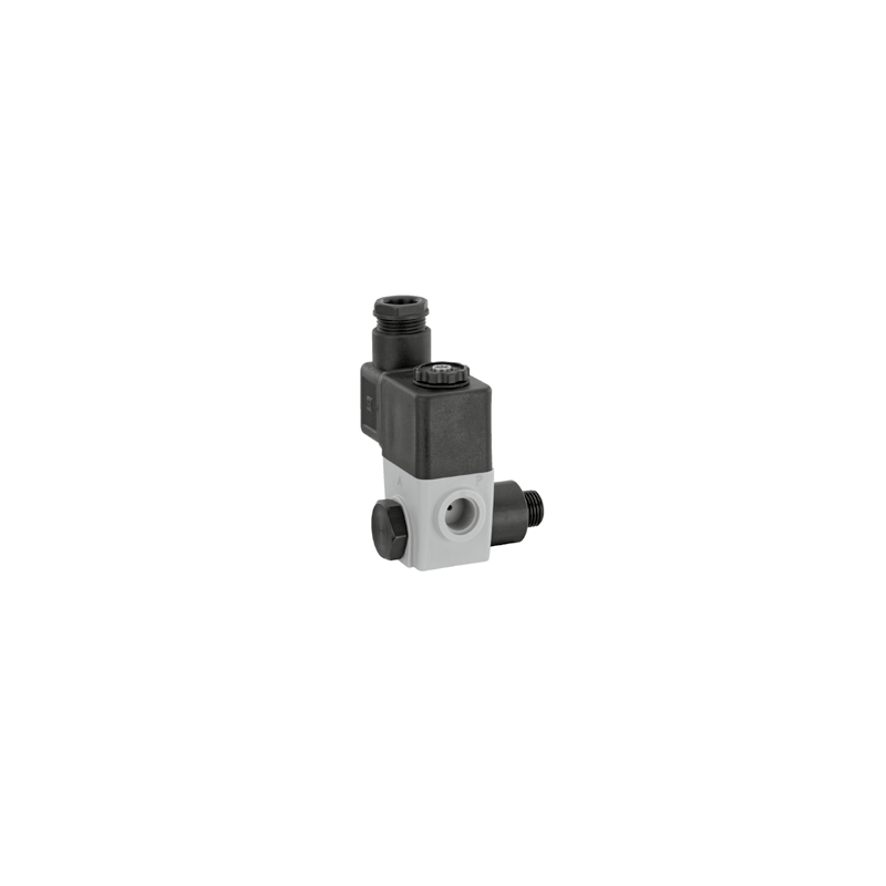 Électrovanne pilote plastique 3/2 NO/NF - type 0324 - Gemo - pour gaz neutres et vannes pneumatiques_0