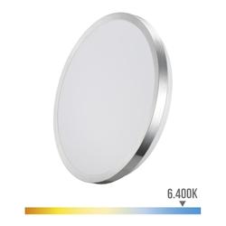 Applique Super Led 12W 1160Lm 6500K Ø26X5,8Cm Cadre Chromé Edm - 8425998325690_0