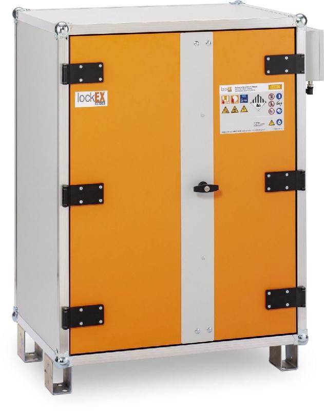 Armoire anti-feu batteries avec pieds 8/10 LockEX 2.0 Premium SIM 400 V - CEMO - 12123_0