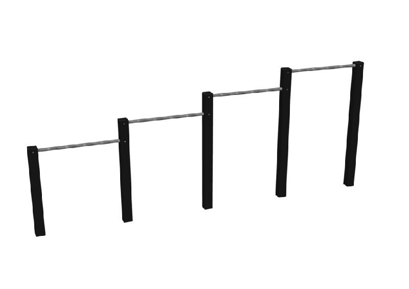 Barres fixes basses (4 hauteurs) - Fabricant français Espace Renard - Réf : 9223PR_0
