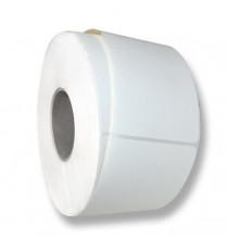 Bobine d'étiquettes vierges 60x80mm - Papier acquerello blanc avorio - Rouleau de 1000 étiquettes_0