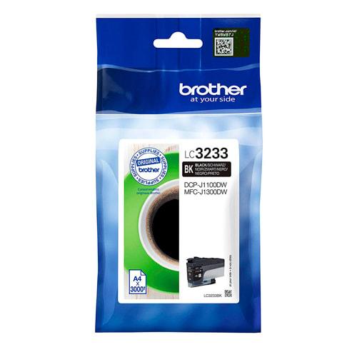 Brother - Cartouche jet d'encre noire LC3233BK - 3000 pages - Compatible DCP-J110DW et MFC-J1300DW_0