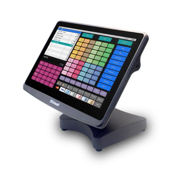 Caisse enregistreuse tactile Uniwell HX5500 - TPV hybride avec écran bezel-free tactile 15.6'' étanche_0