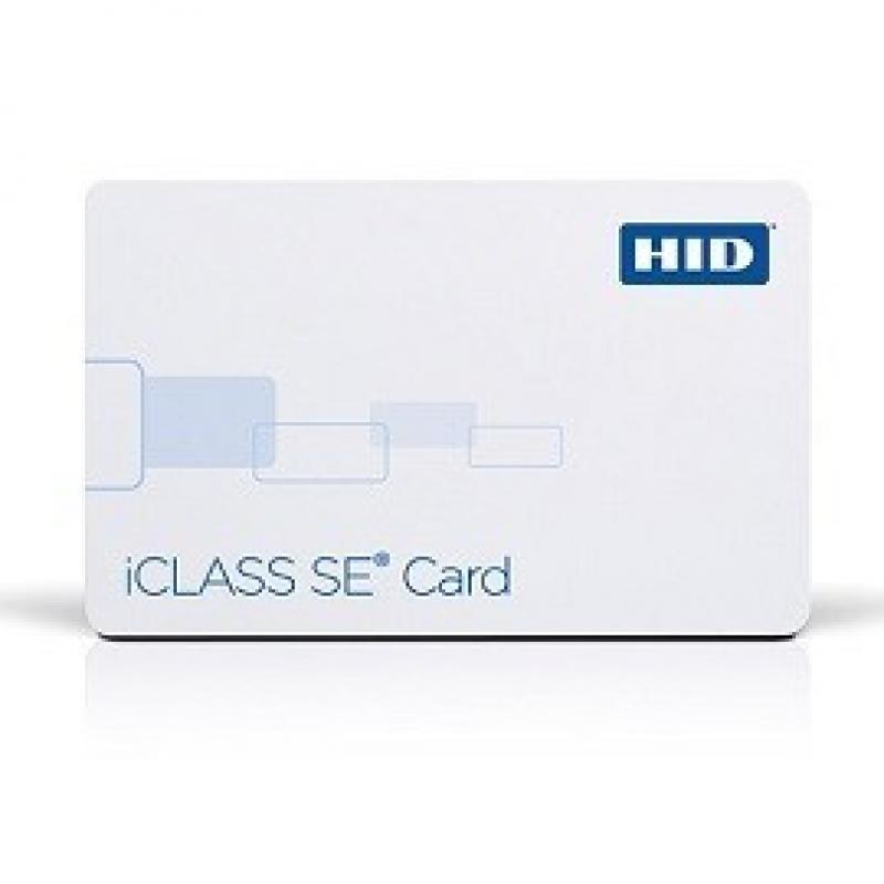 Carte RFID HID Iclass 3001 - 16Kbit avec 2 zones d'application - Fréquence 13,56MHz_0