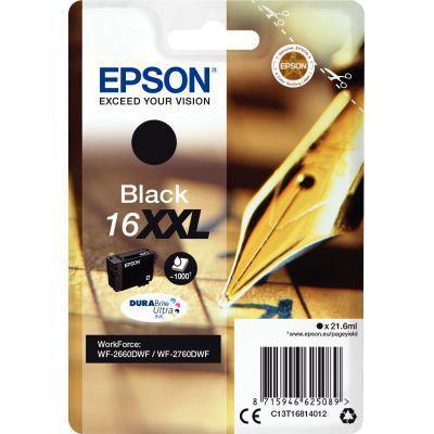 Cartouche jet d\'encre à la marque Epson T168140 noir très haute capacité_0