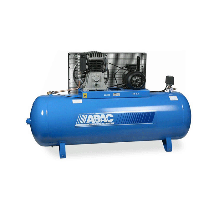 Compresseur d'air ABAC 500 litres - Marche lente 5,5 CV - 15 bar - NS39S/500 FT5.5 V400_0