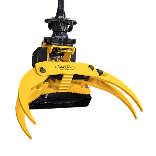 Grappin coupeur forestier GMT050 - Gierkink - diamètre de coupe max 50 cm - charge max 2500 kg - pour grues et excavatrices_0